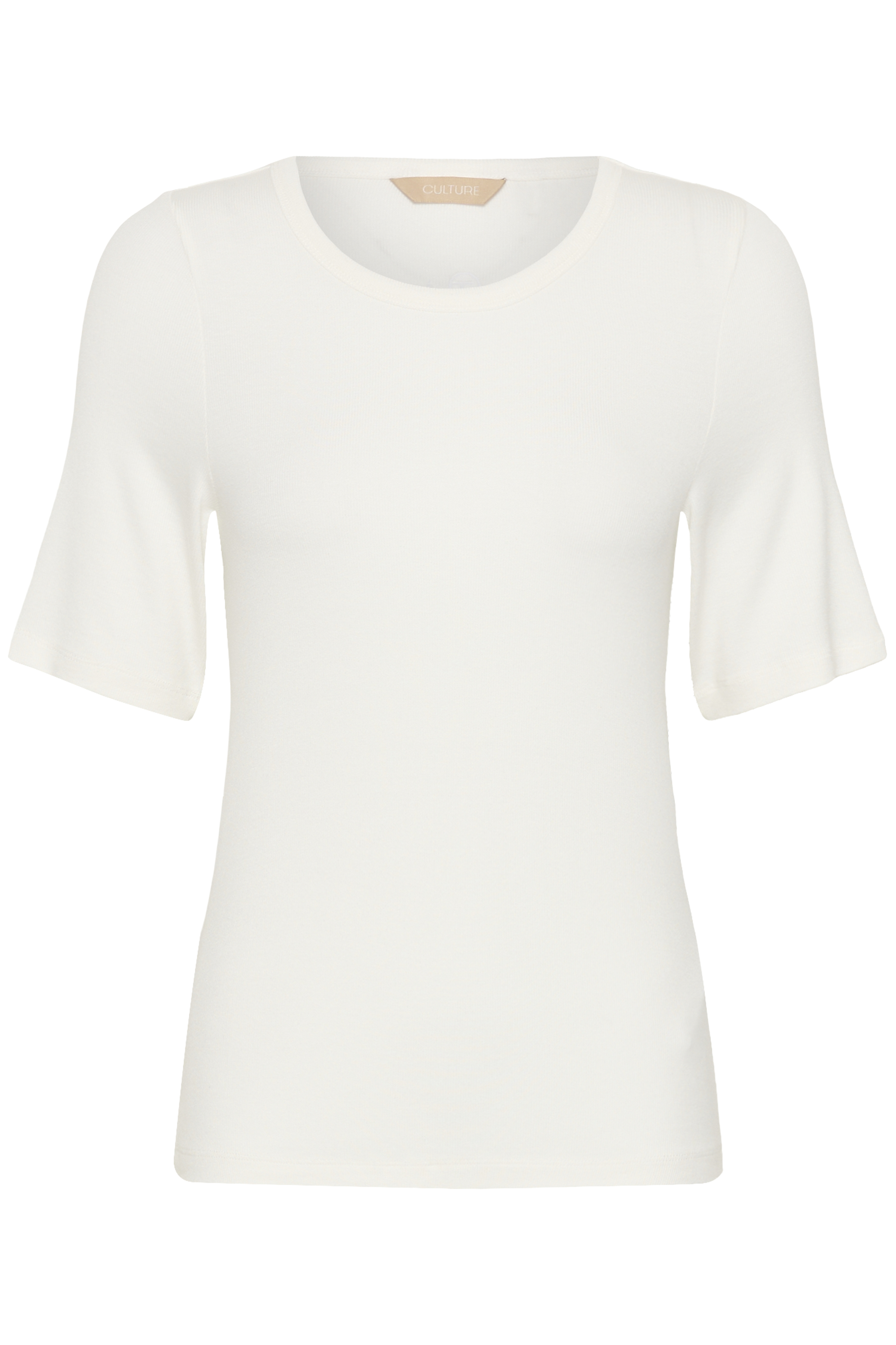 CUjuliet T-Shirt White Ribbad T-Shirt - 6