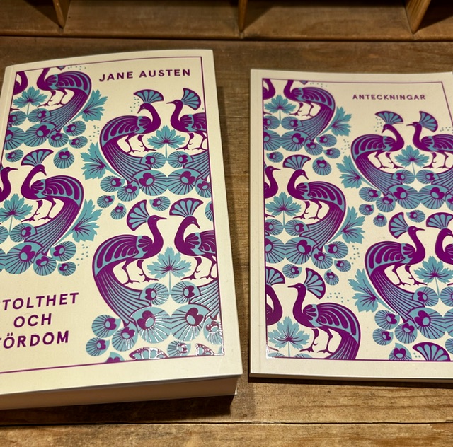 Paket med Jane Austen : Stolthet och fördom och matchande skrivbok på köpet!