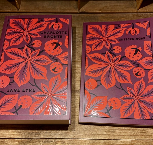 Paket med Charlotte Brontë : Jane Eyre och matchande skrivbok på köpet!