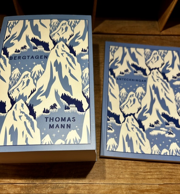 Paket med Thomas Mann : Bergtagen och matchande skrivbok på köpet!