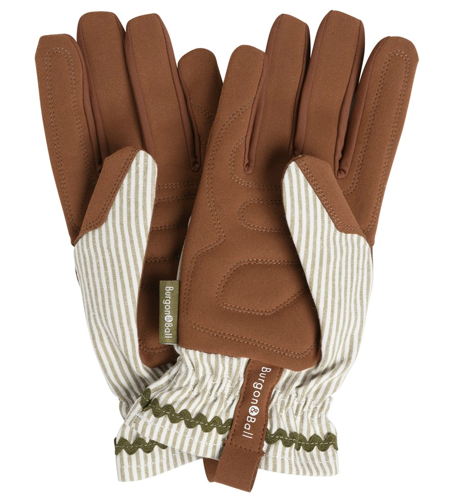 Trädgårdshandske – Grön Randig One Size Burgon & Ball  - 2
