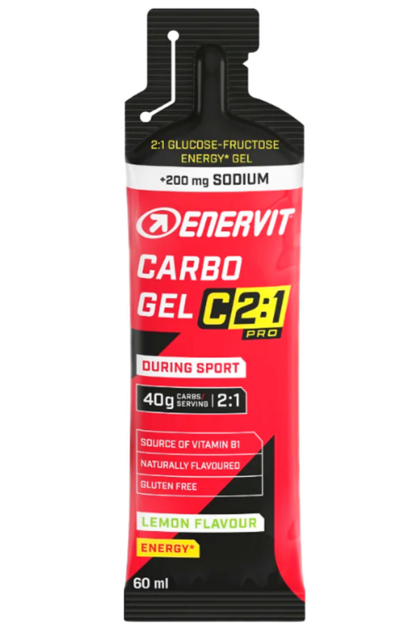 ENERVIT CARBO GEL C2:1 SODIUM ENERGIGEL CITRON