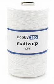 Mattvarp 12/6  Luomupuuvilla 500 g / rulla - 4
