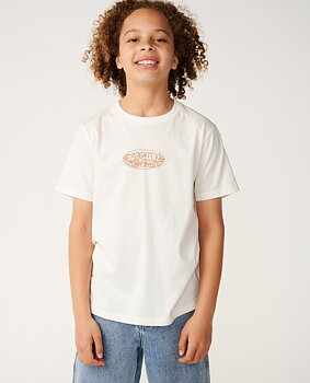 Rip Curl t-shirt jr Surf shack art bone