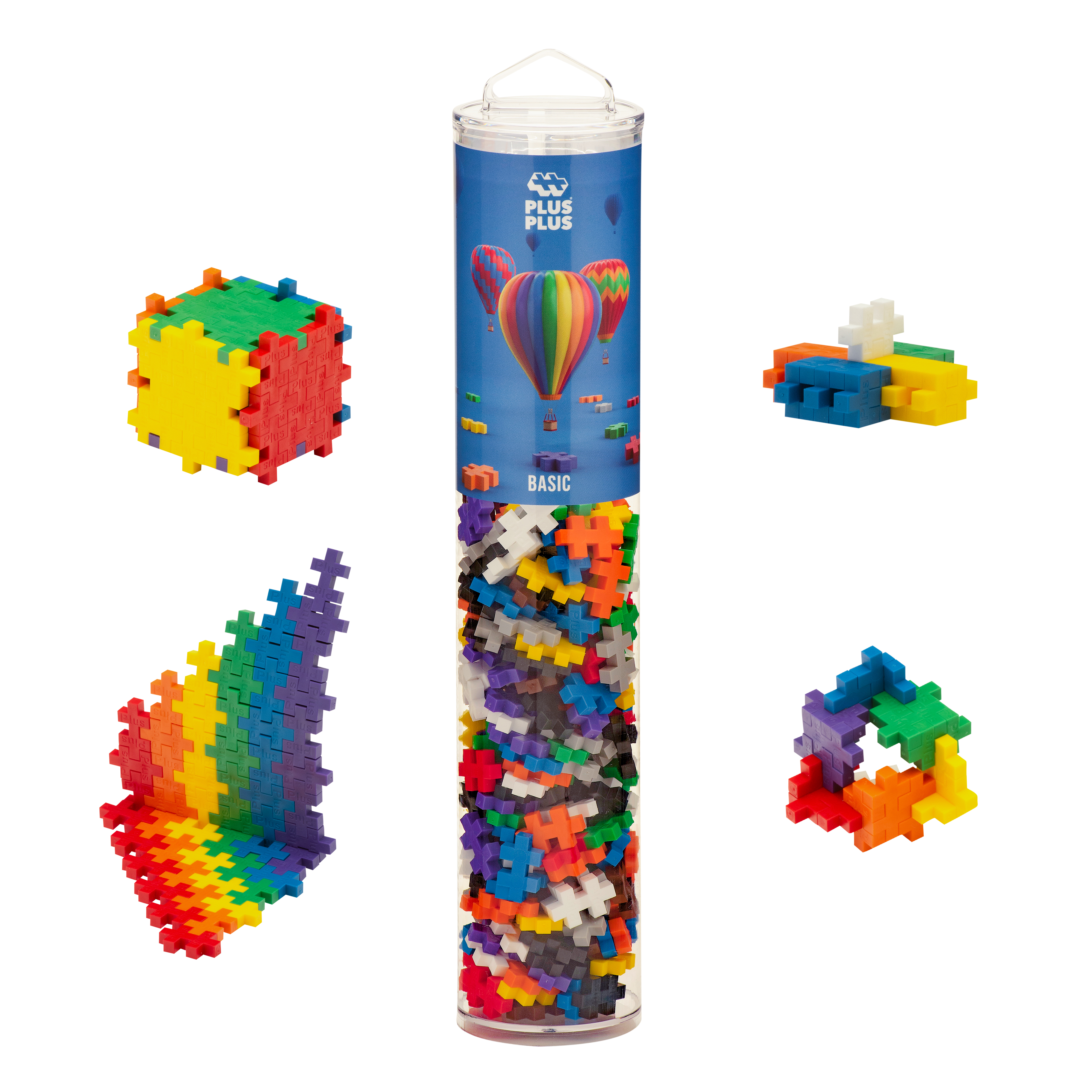 Plus-Plus Basic mix / 240 bitar rör - 4