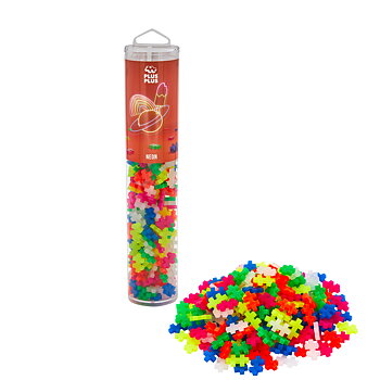 Plus-Plus Neon mix  / 240 bitar rör