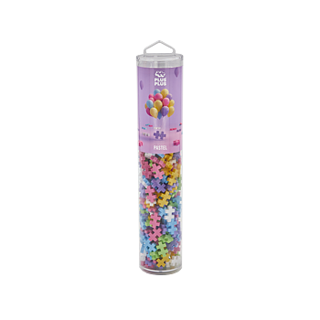 Plus-Plus Pastel mix  / 240 bitar rör