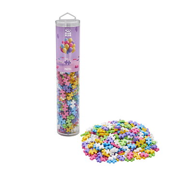 Plus-Plus Pastel mix  / 240 bitar rör