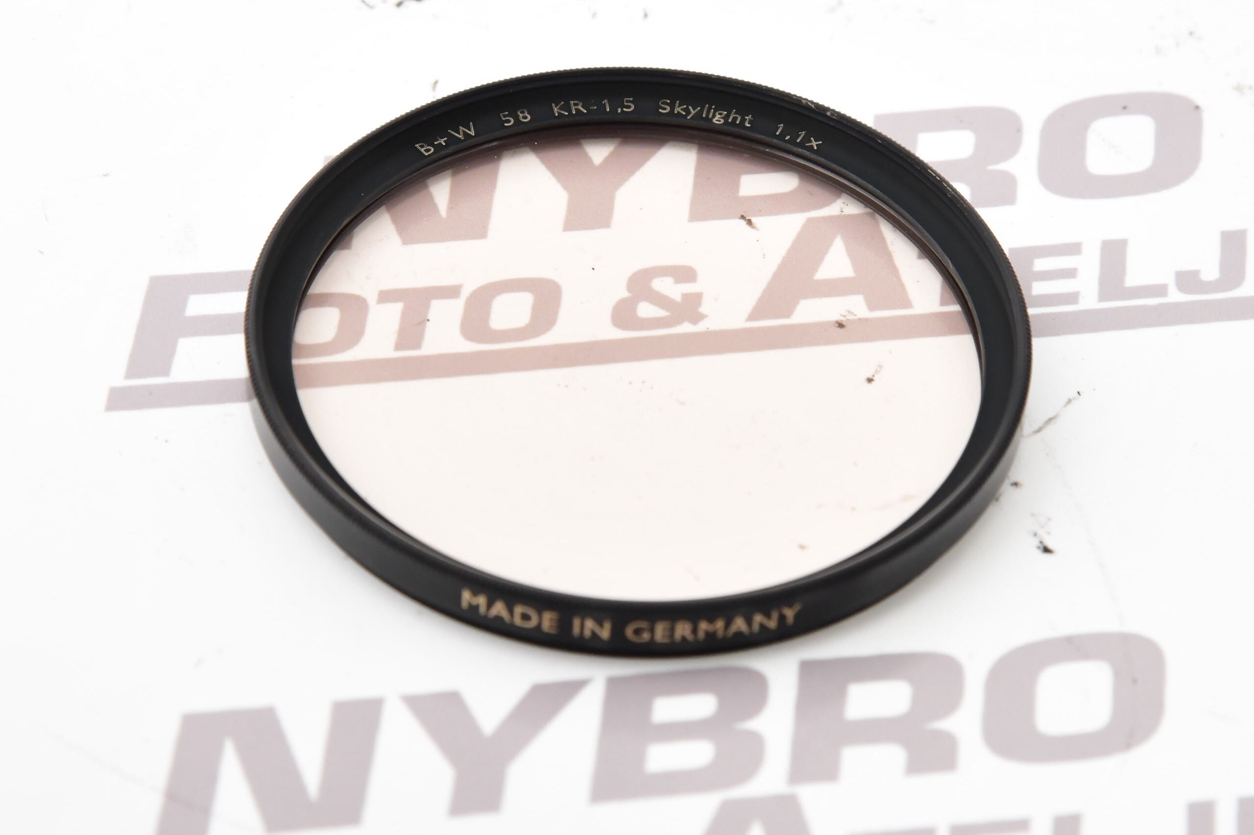 B+W filter KR 1,5 skylight  58 mm
