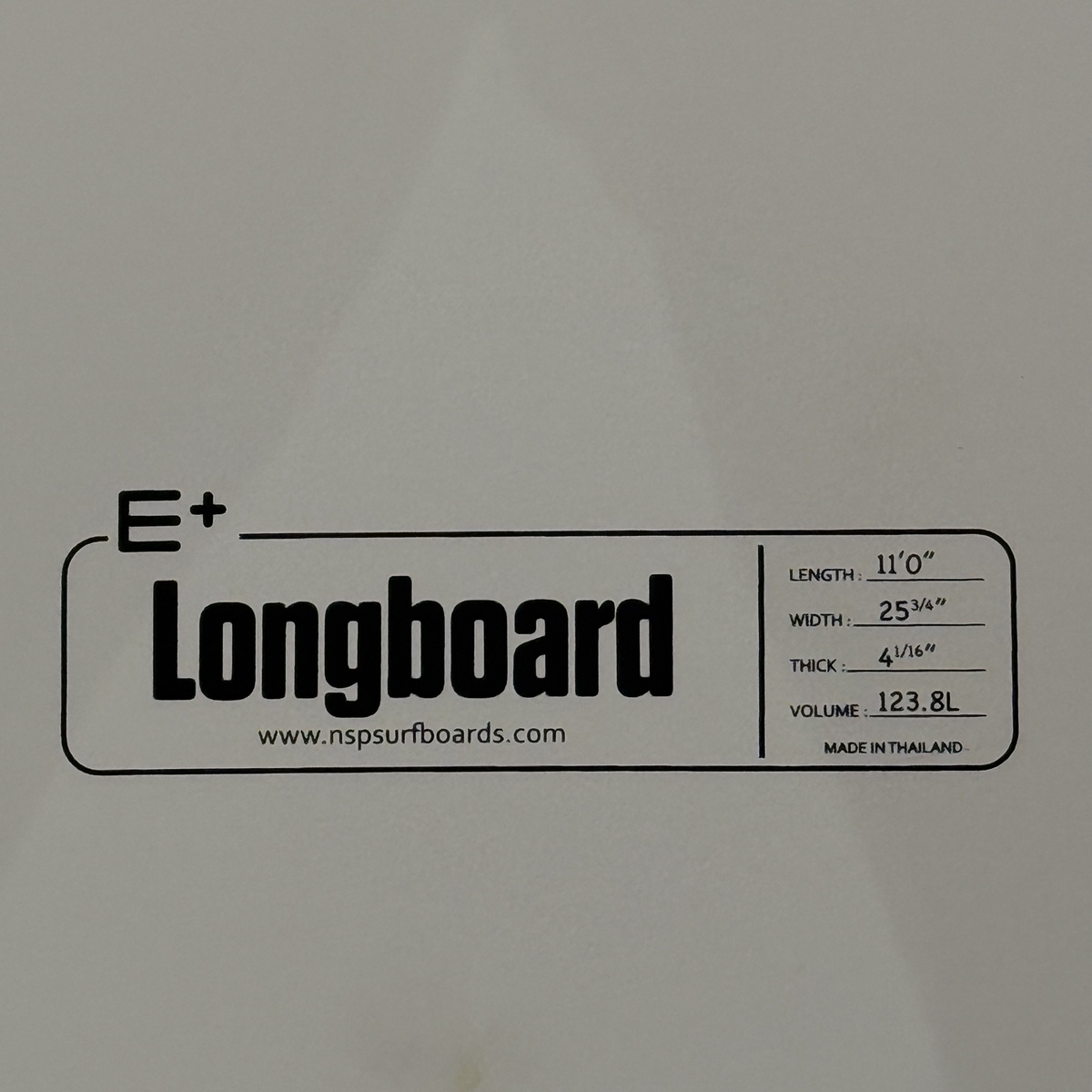 Begagnad vågsurfingbräda NSP Longboard E+ 11'0 - 3