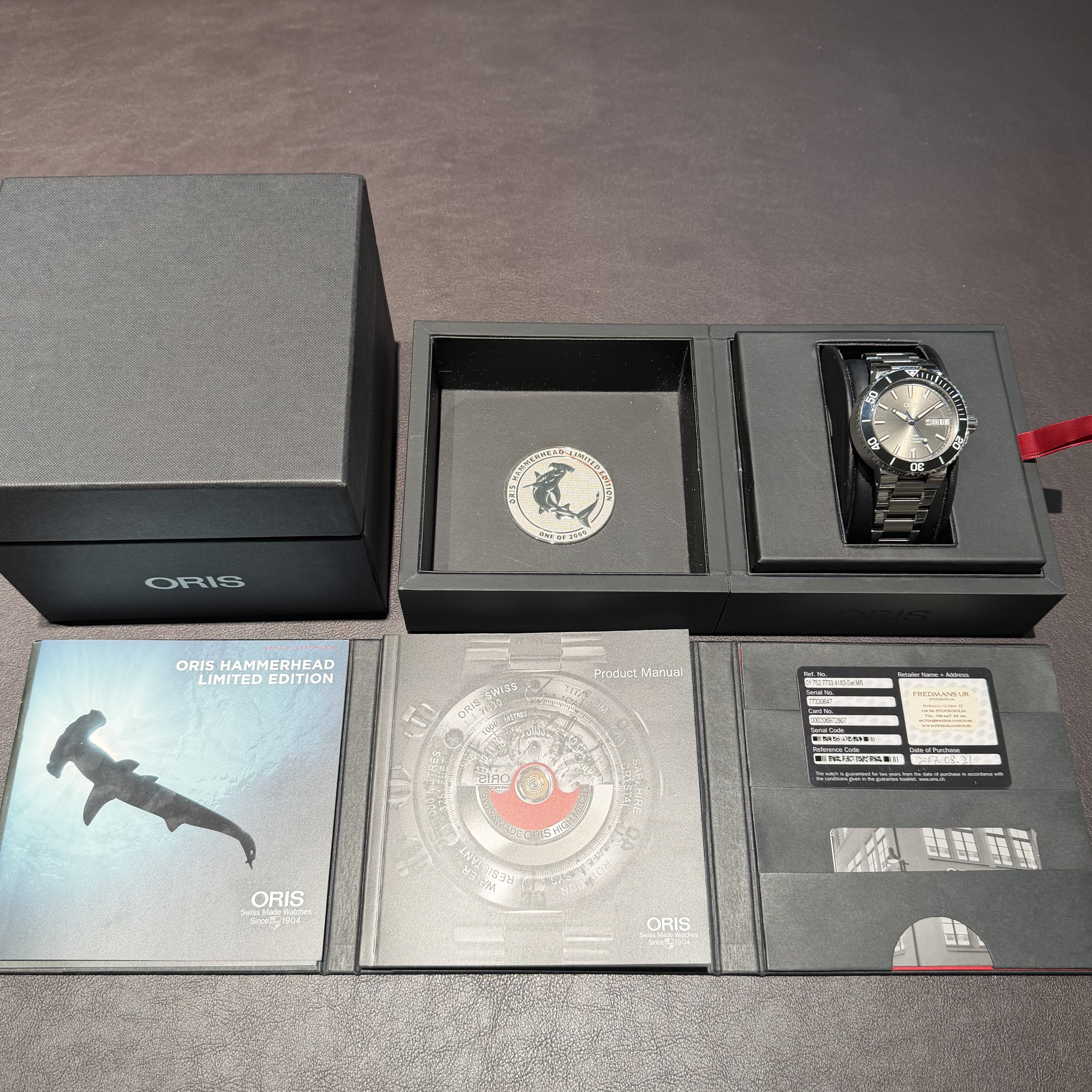 Oris Aquis Hammerhead Limited Edition  - 2