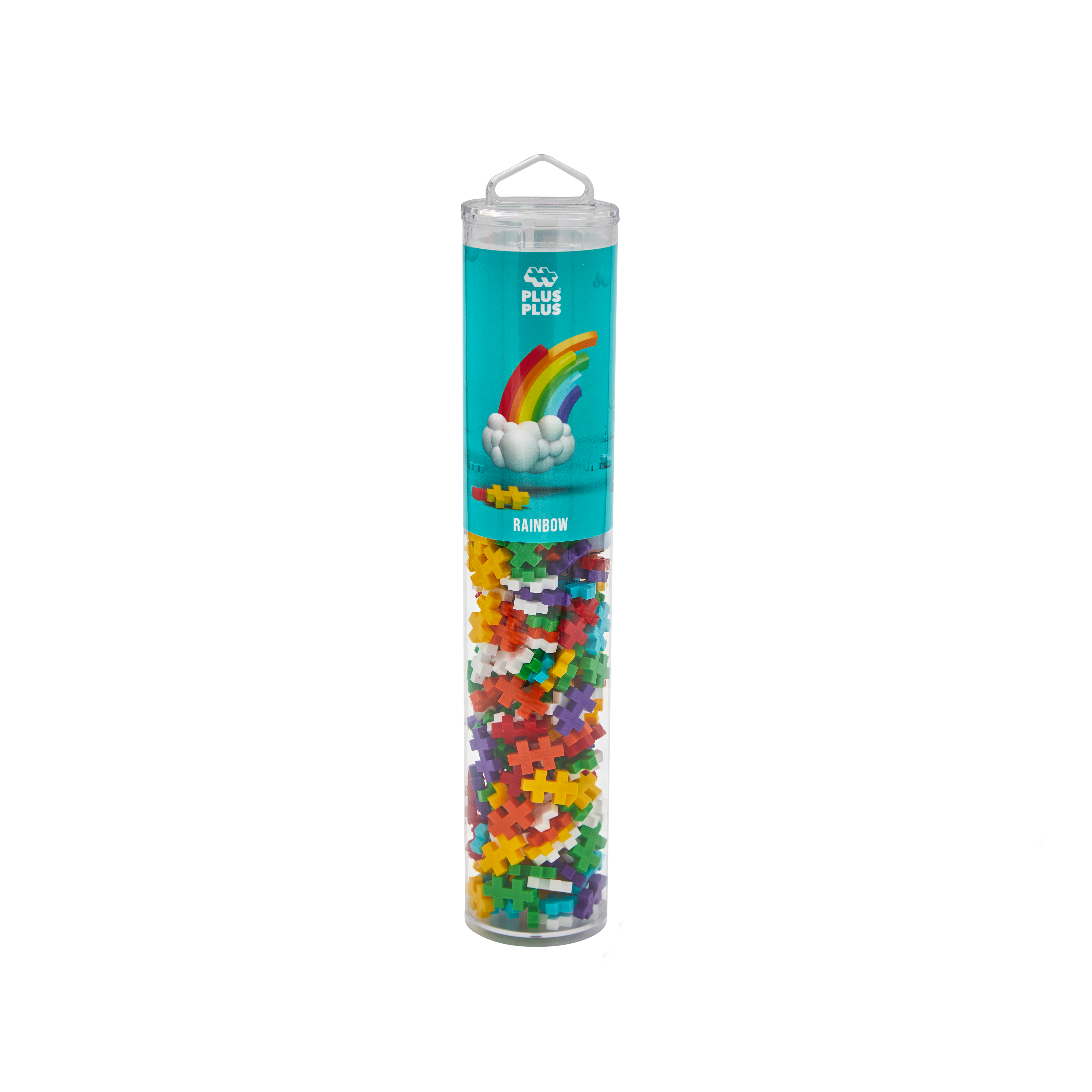 Plus-Plus Rainbow mix  / 240 bitar rör - 4