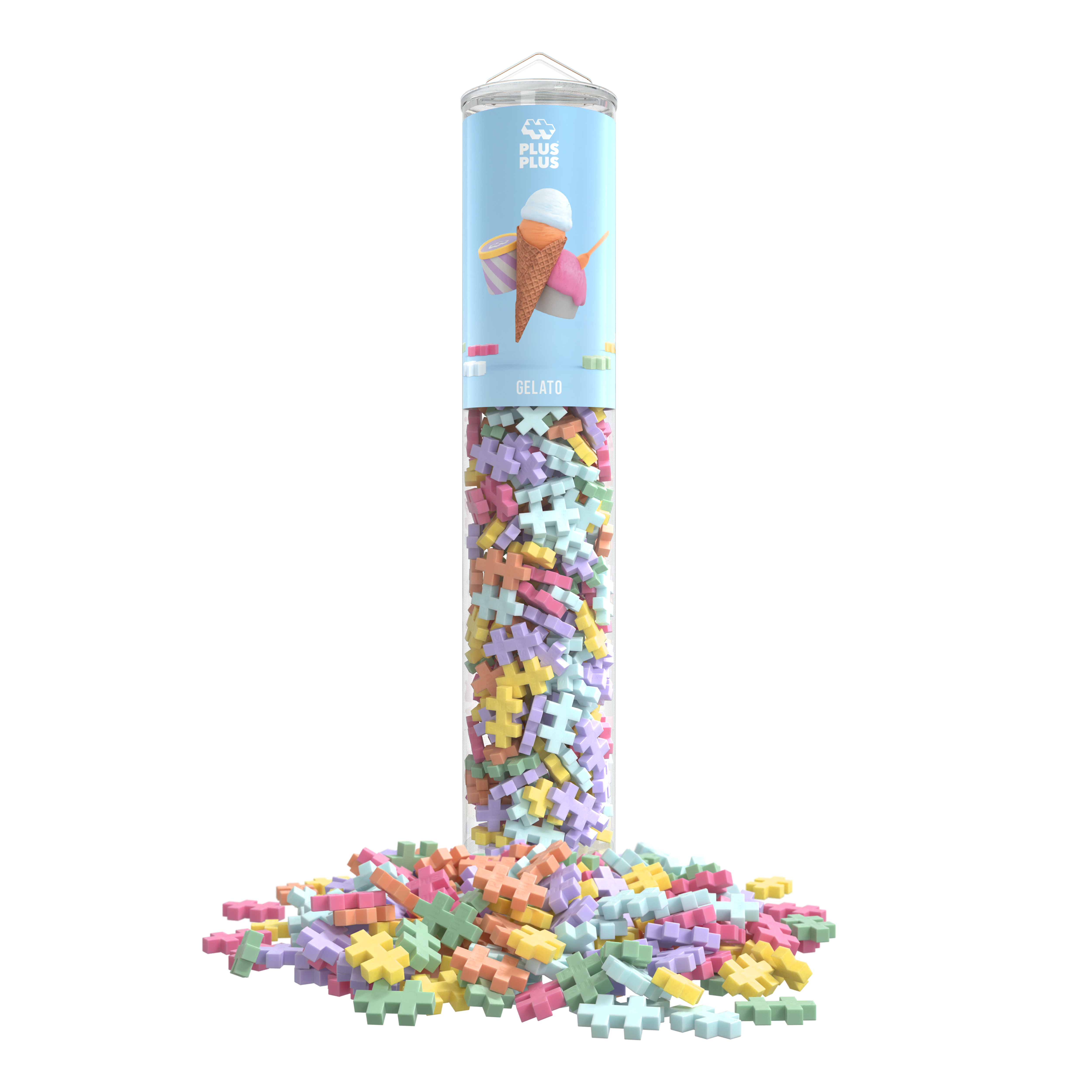 Plus-Plus Gelato mix  / 240 bitar rör