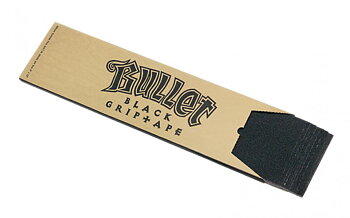 Bullet Griptape 9" x 33" Black Skateboard Griptejp