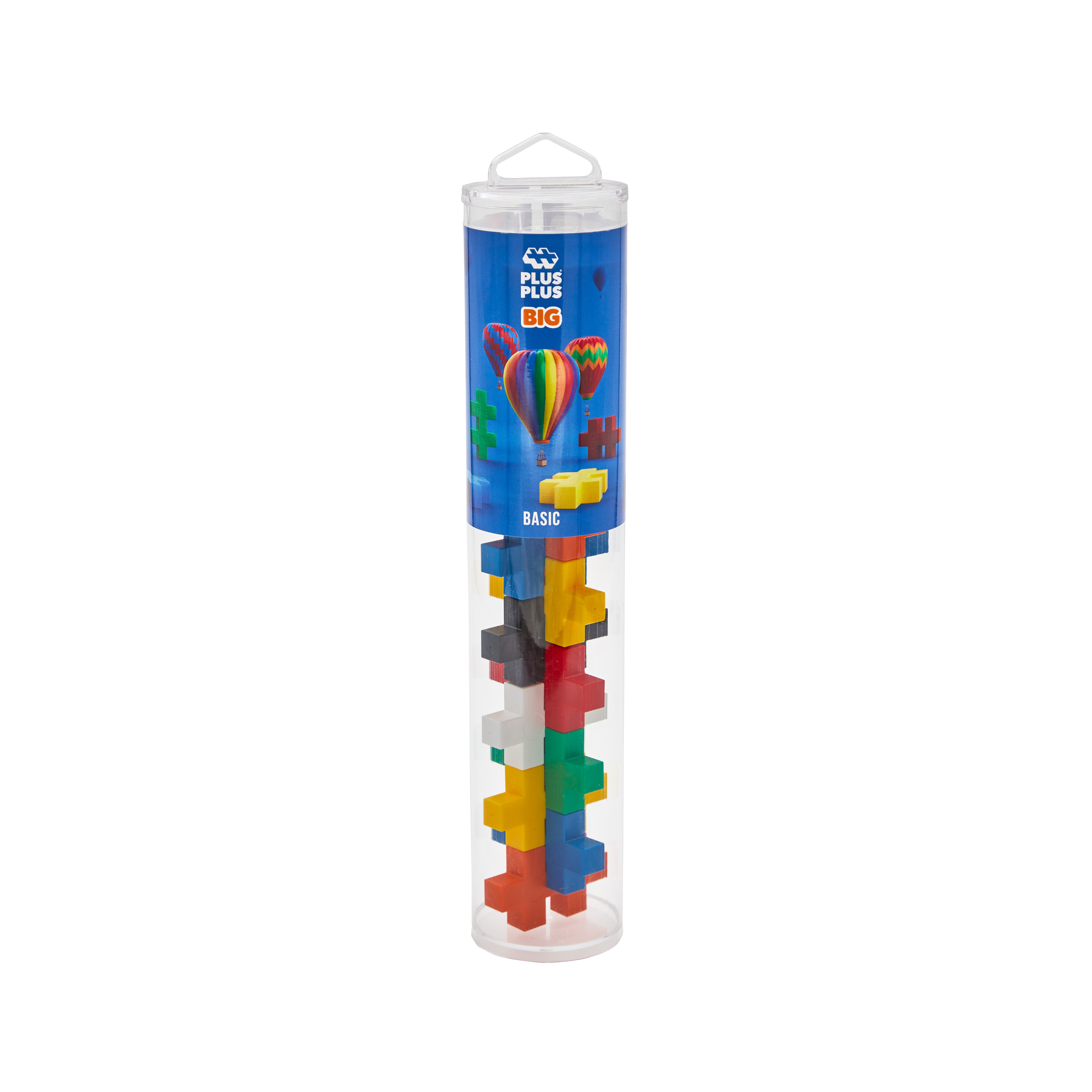 Plus-Plus BIG Basic Färgmix / 15 bitar rör - 4
