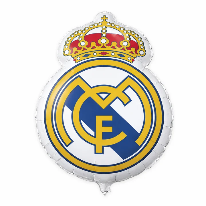 Real Madrid Folieballong  Klubbmärke 80 x 60 cm
