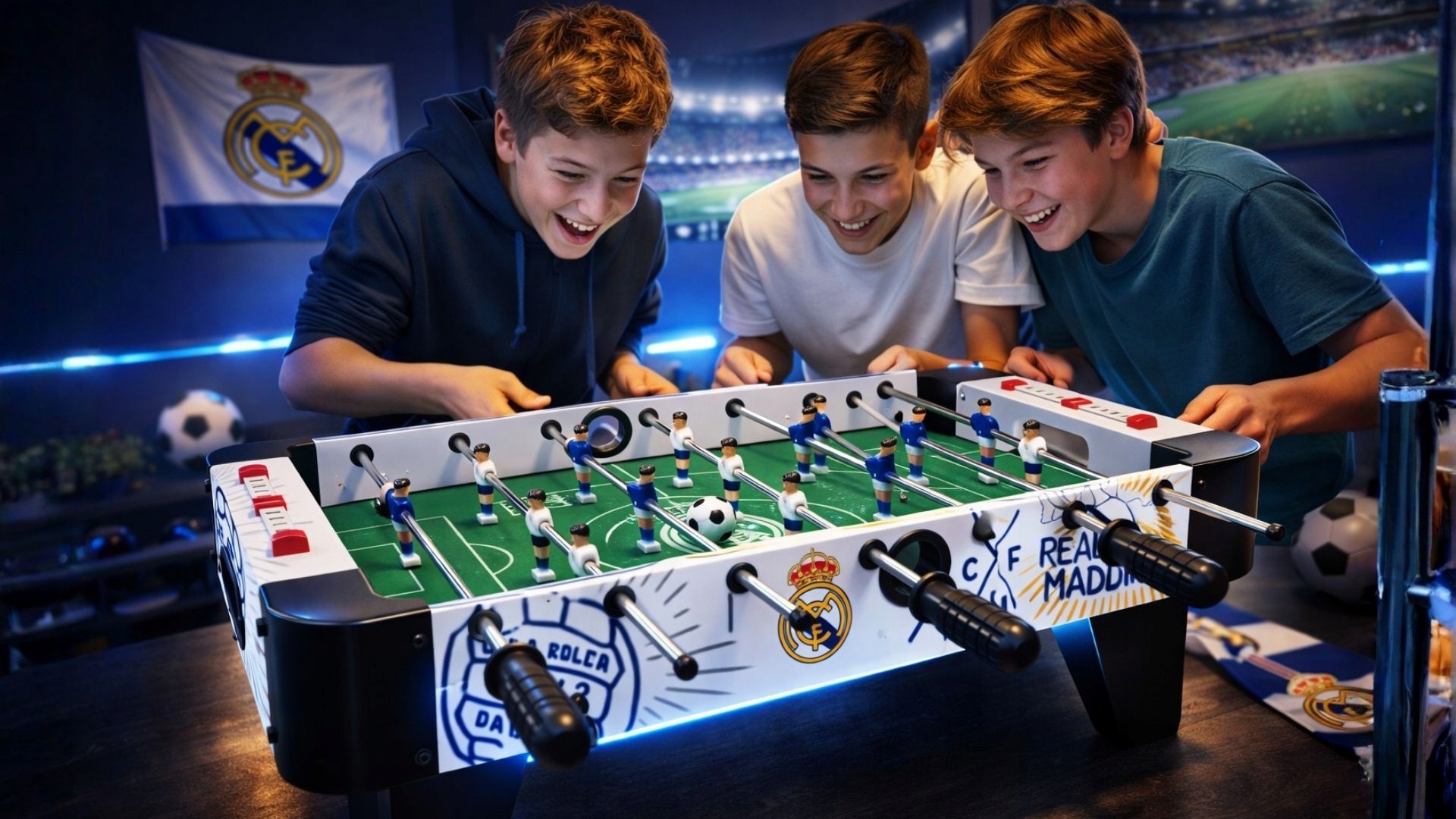 Real Madrid Bordfotboll för 3 spelare - 2
