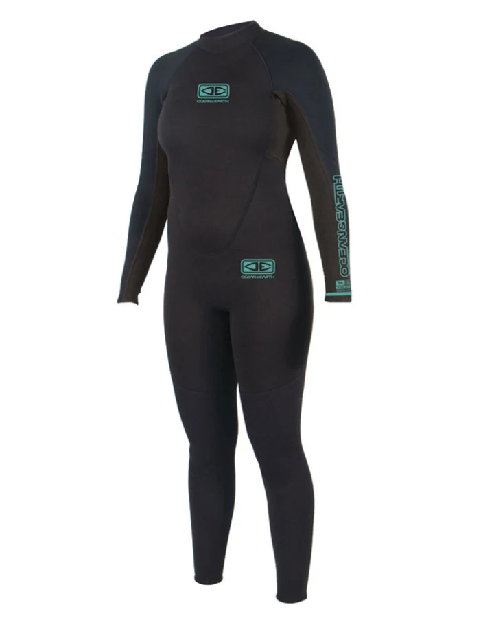 Ocean & Earth Flatlock Steamer 3/2mm Women's Wetsuit - Boardwalk