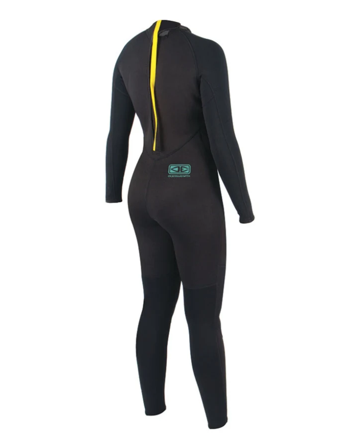 Ocean & Earth Flatlock Steamer 3/2mm Women's Wetsuit - Boardwalk