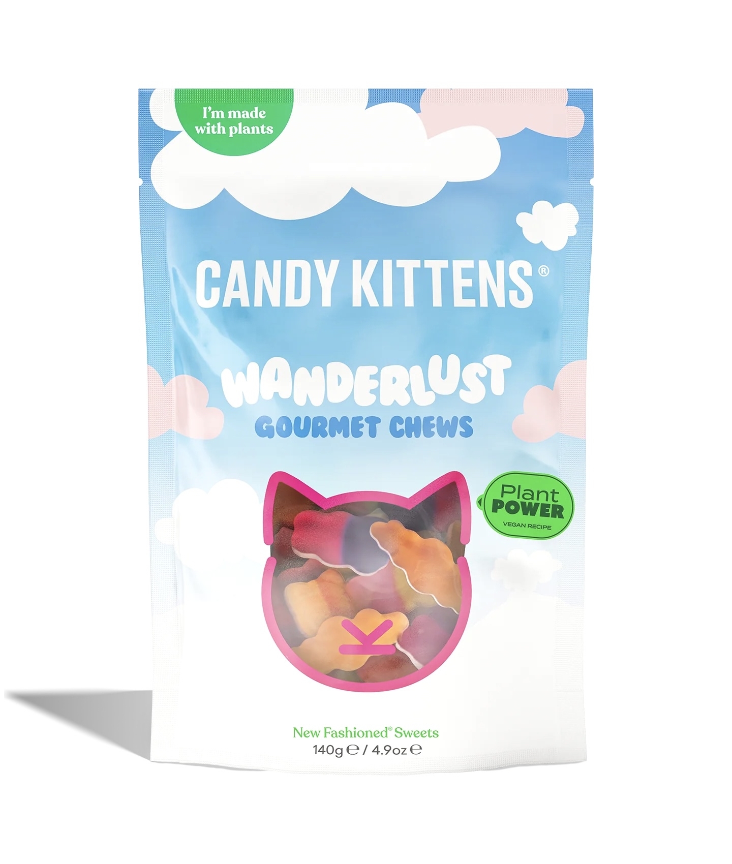 Godis wanderlust candy kittens 140g