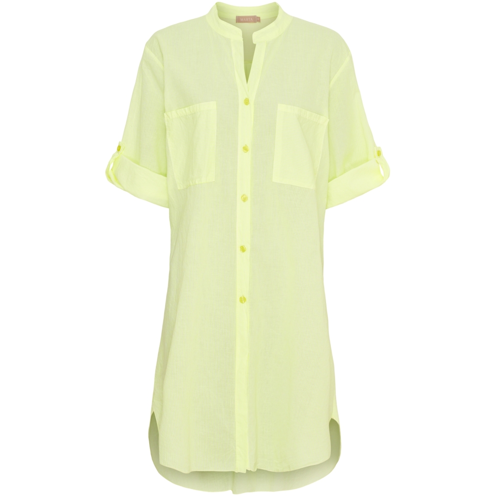 Linn Stripe Shirt | strong yellow