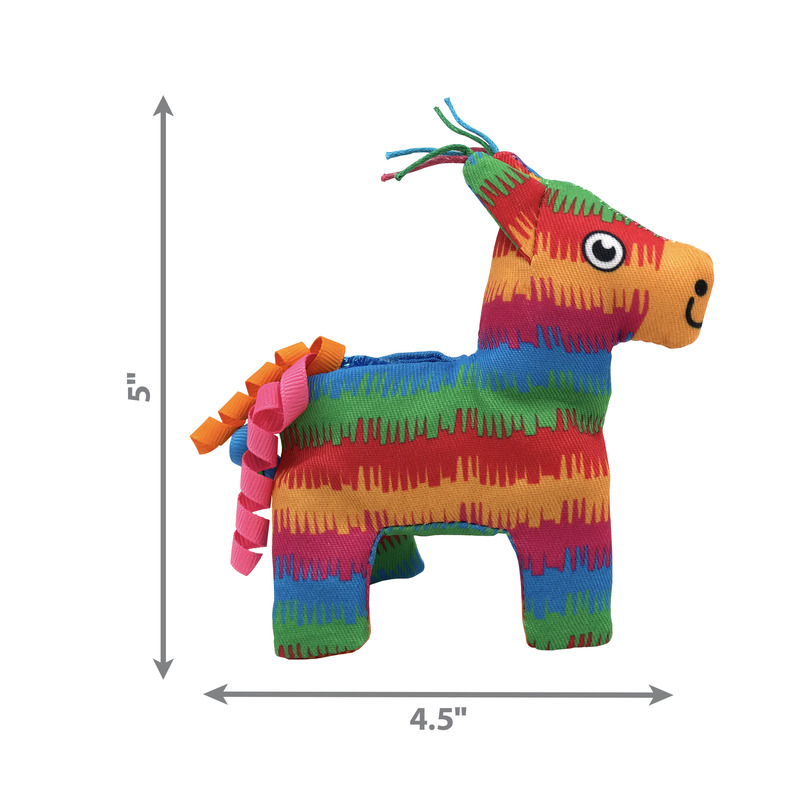 Kong Kattleksak Pull-A-Parts Pinata Flerfärgad 18x11x3cm - 4
