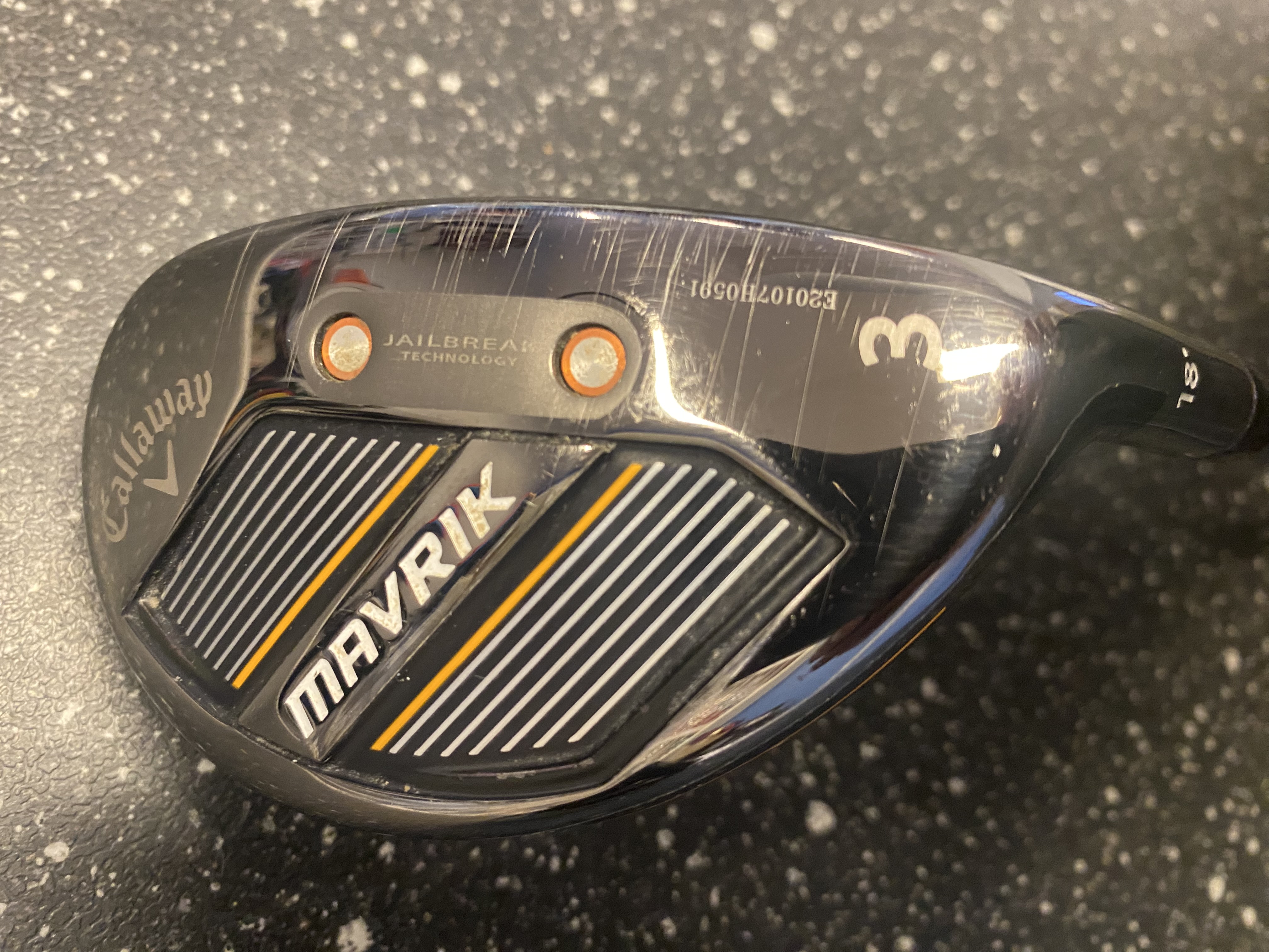 Callaway Mavrik hybrid 3  18 grader