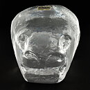 エリック・ホグラン  クリアガラスの動物   (9cm)  1960年代