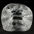 エリック・ホグラン  クリアガラスの動物   (9cm)  1960年代