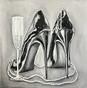 Champagne and pearls I