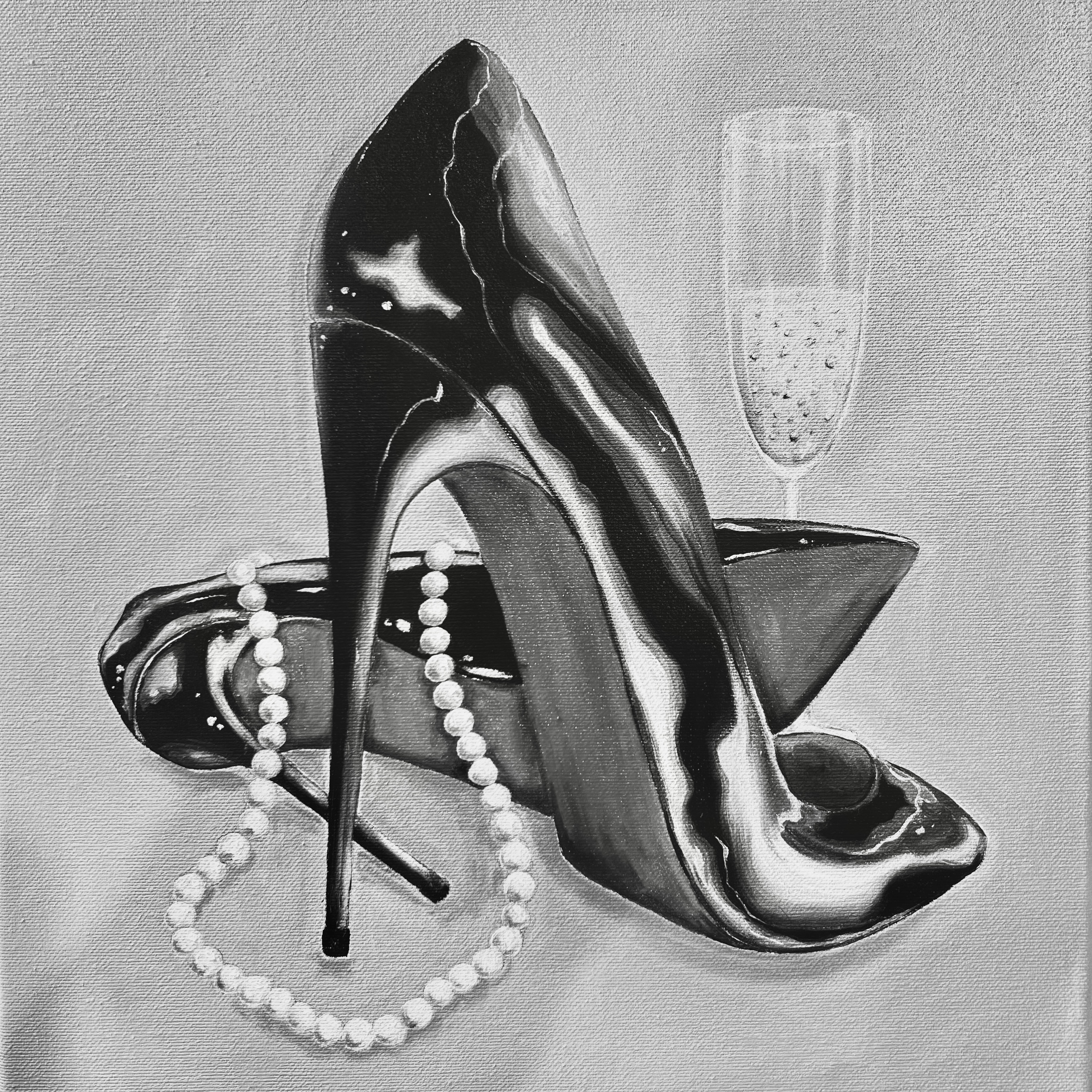 Champagne and pearls II