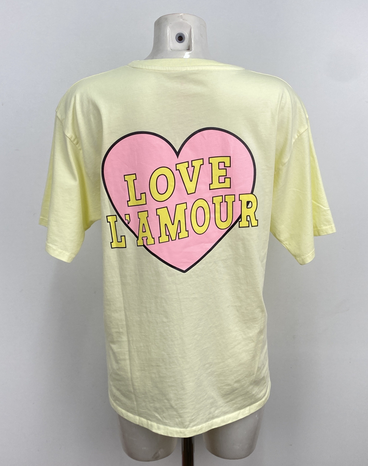T-shirt LOVE yellow - 3