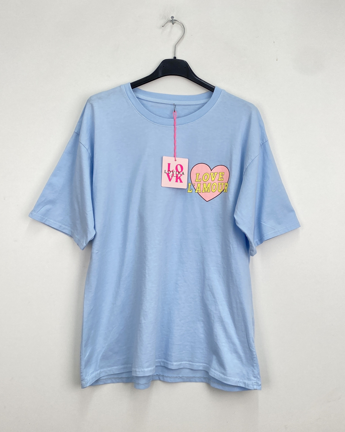 T-shirt LOVE blue - 2