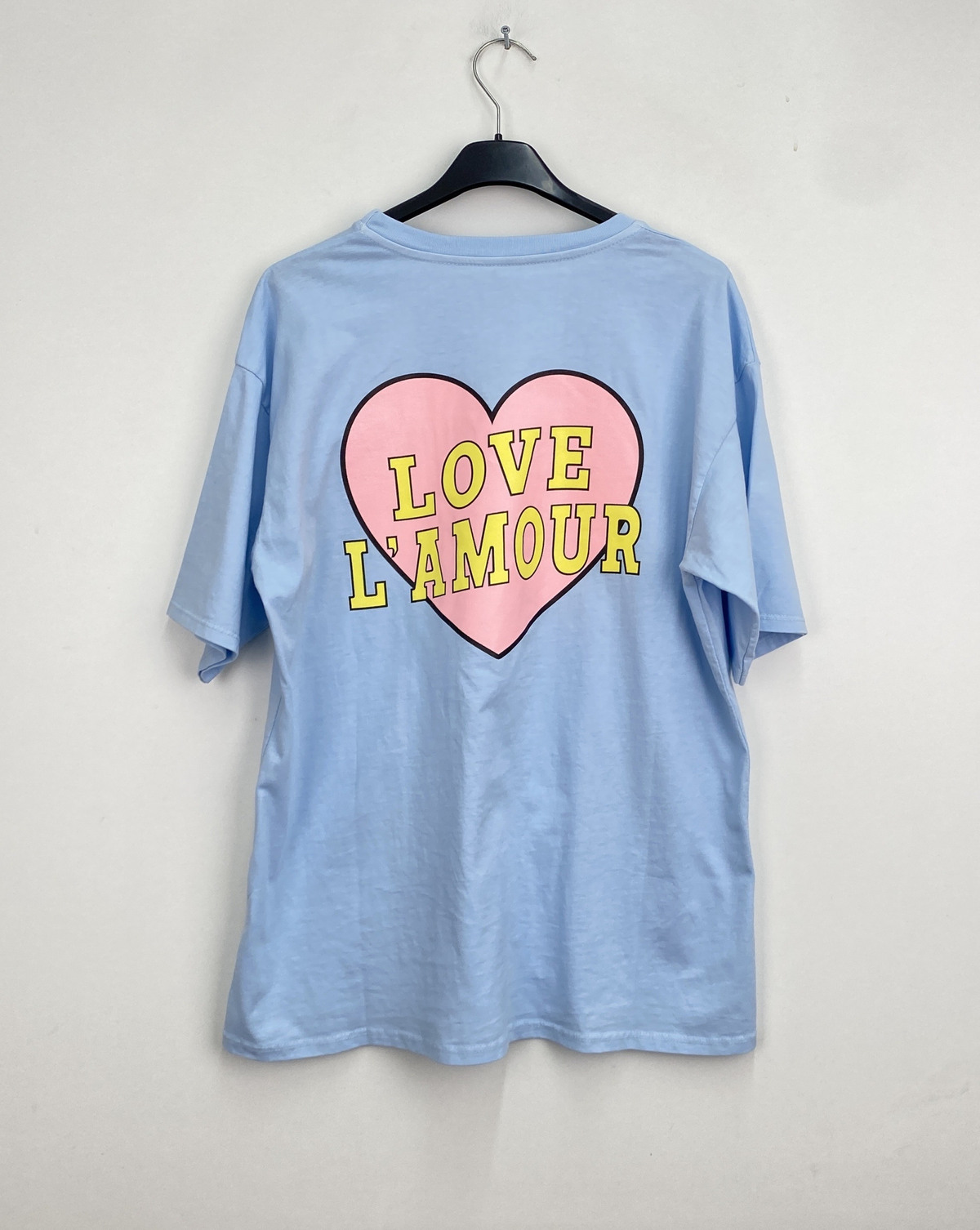 T-shirt LOVE blue - 3