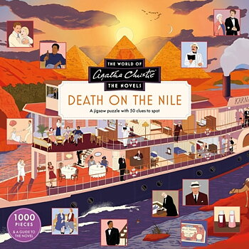 Omslagsbild The world of Agatha Christie : Death on the Nile - Pussel med 1000 bitar