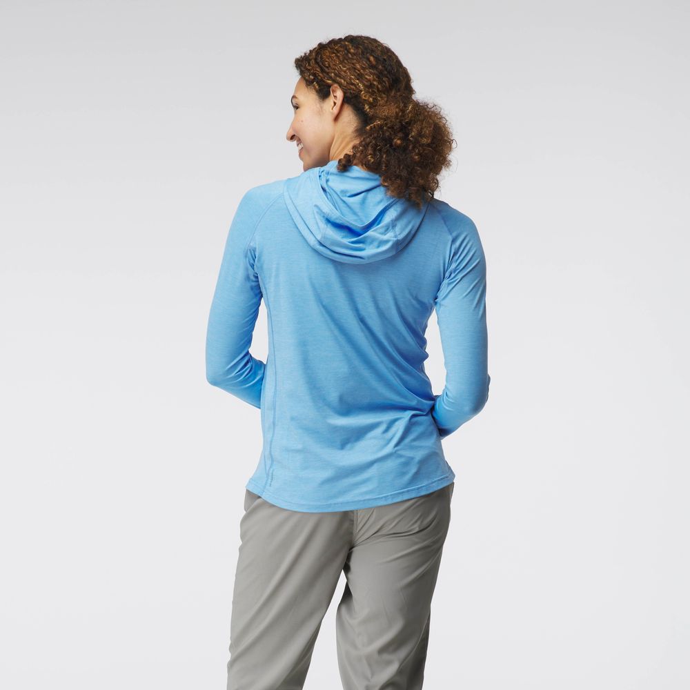 NRS Women´s Silkweight Hoodie Marina - 3