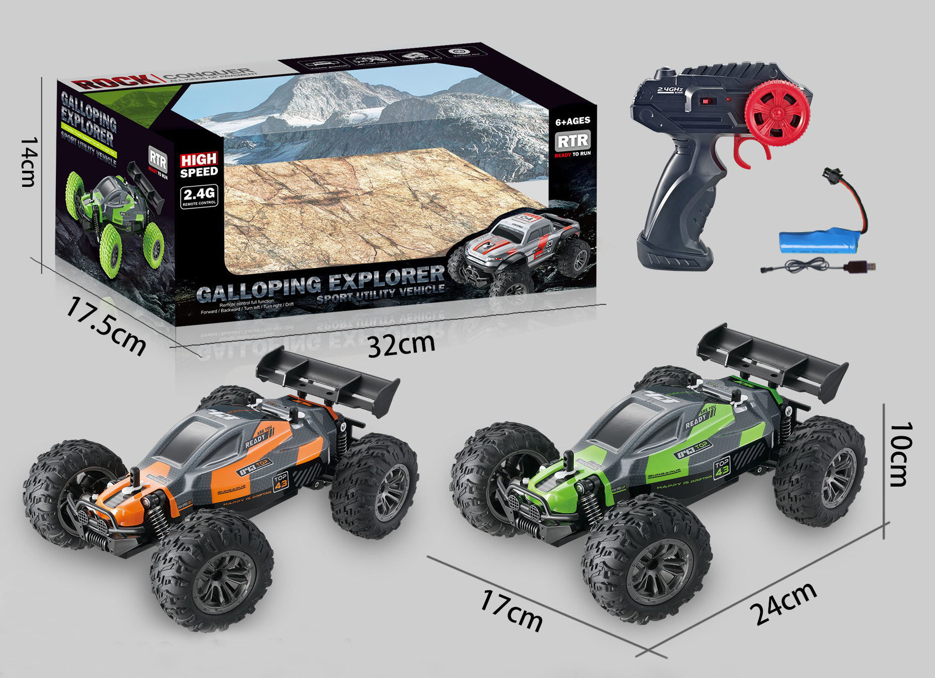 R/C Racerbil