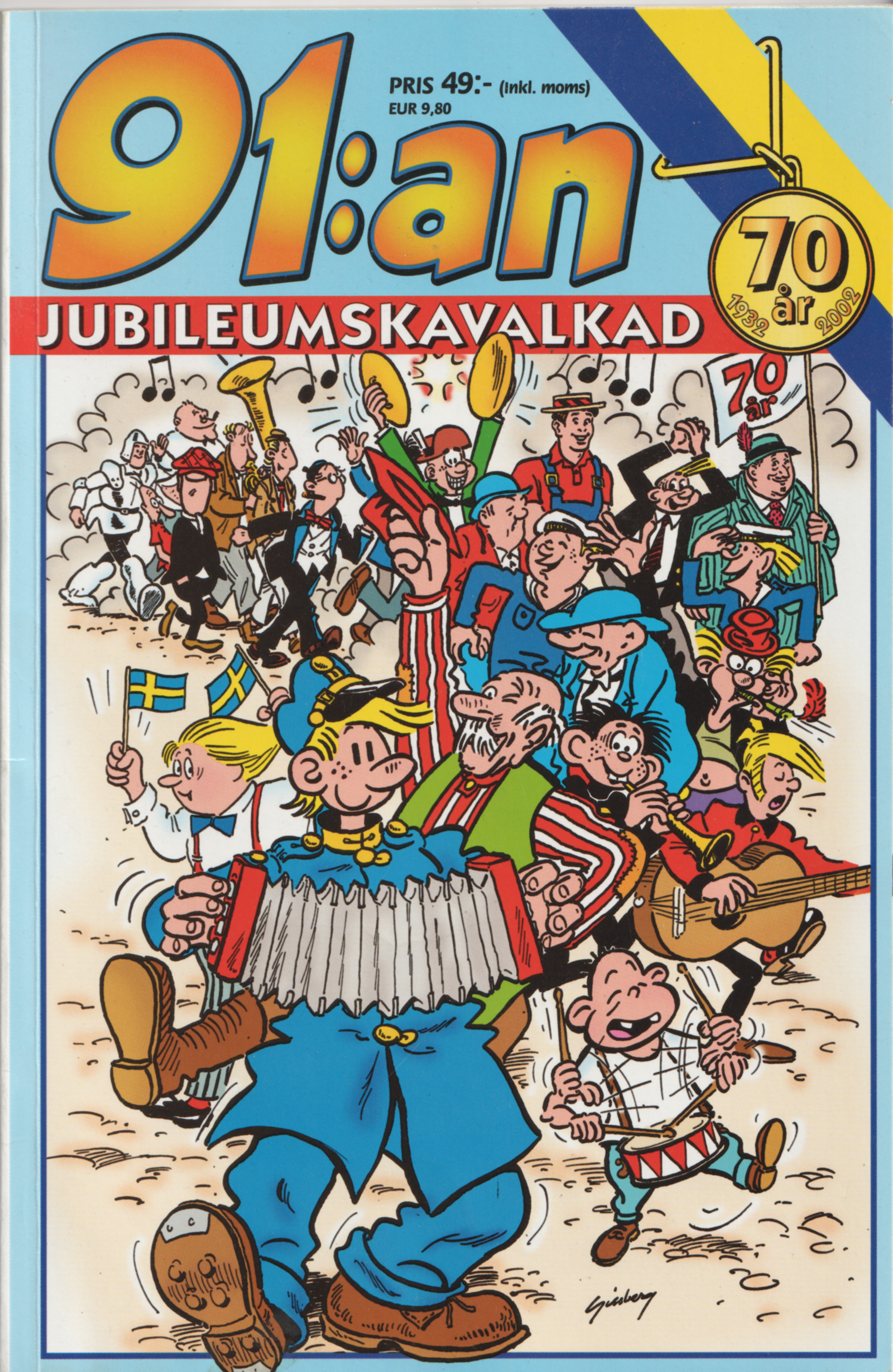 91:an Jubileumskavalkad, 91:an 70år, 2002, begagnad