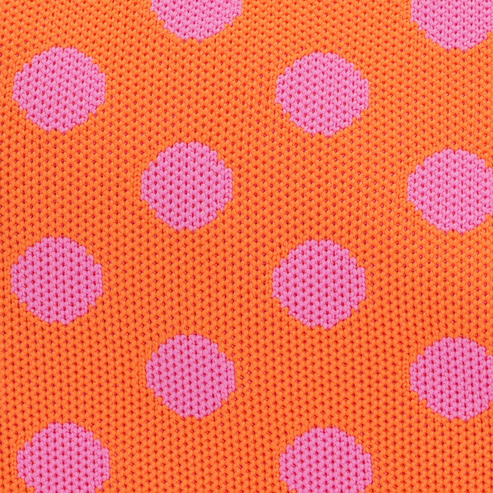 Clutch dots orange/pink - 2