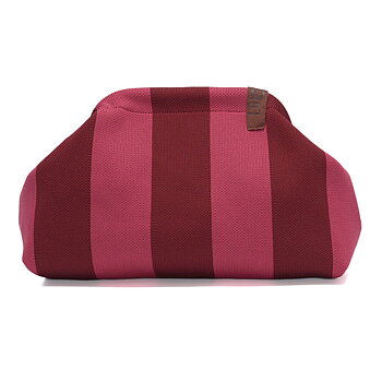 Clutch burgundy/rasberry