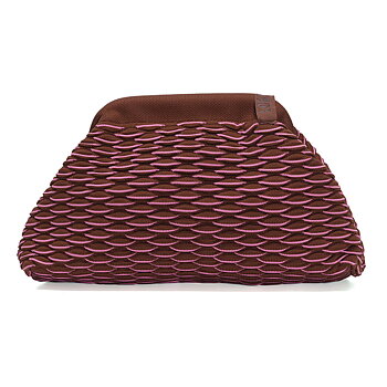 Clutch brown/pink