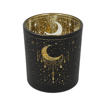 Ljuslykta metallic Mystical Crescent mindre