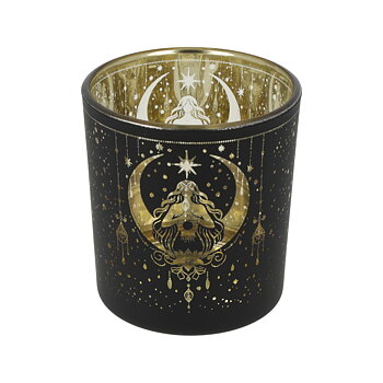 Ljuslykta metallic Mystical Goddess mindre