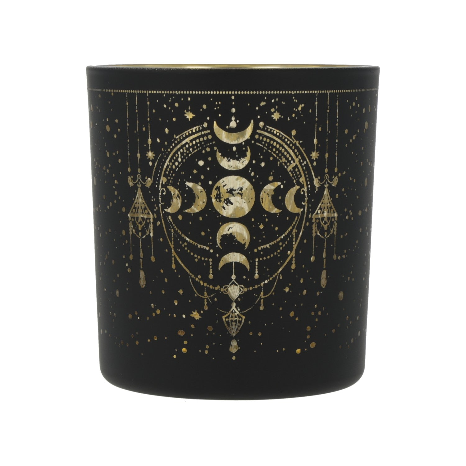 Ljuslykta metallic Mystical Moon phases mindre - 3