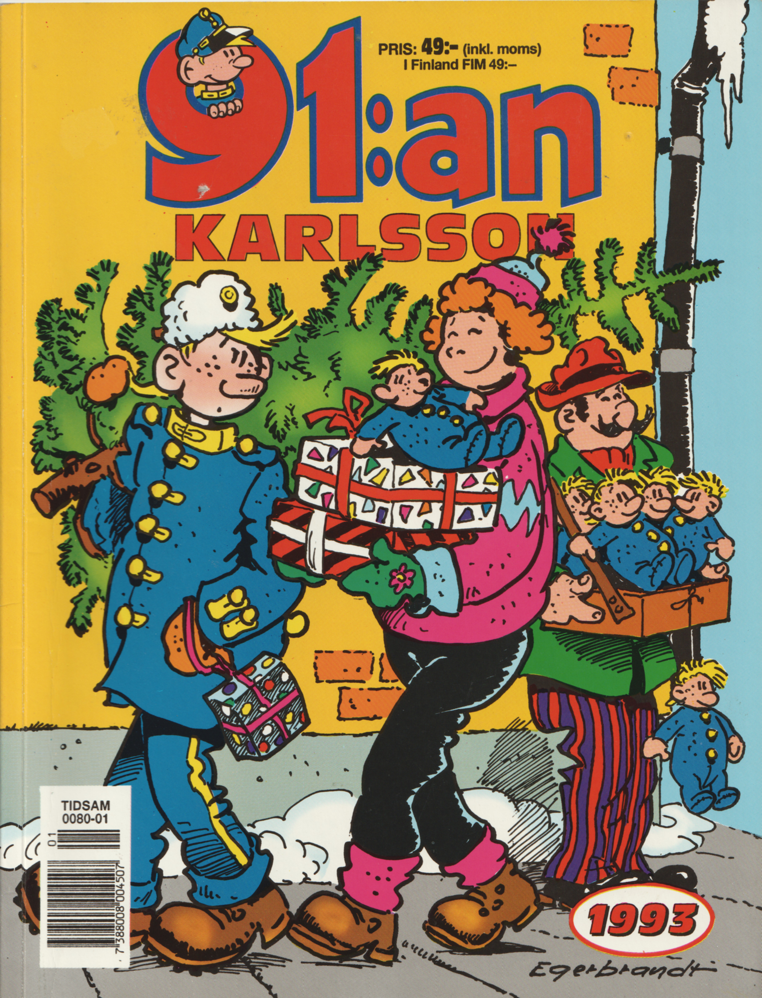 91:an Julalbum 1993, begagnad