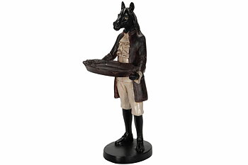 Horse with tray