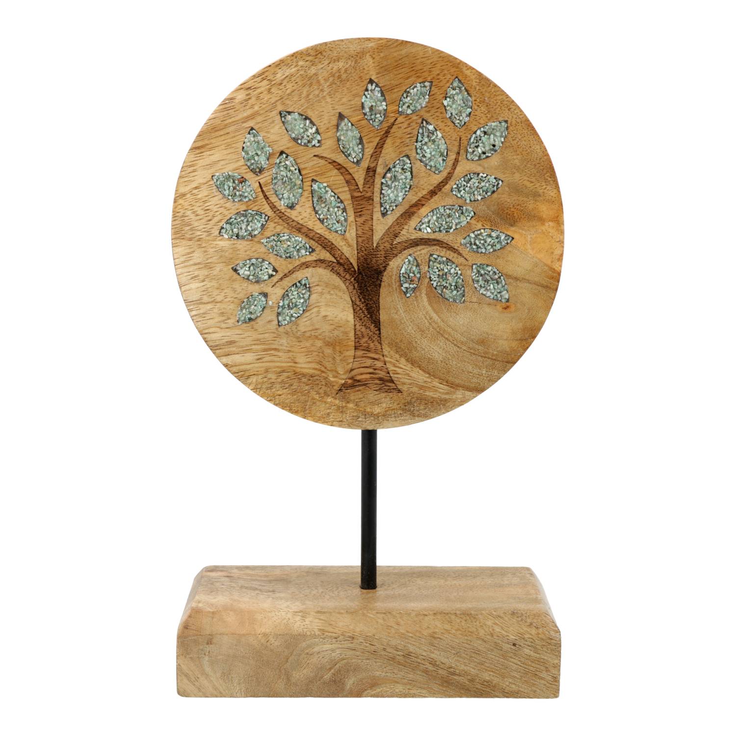 Deco Tree of Life-mangoträd med grön aventurin