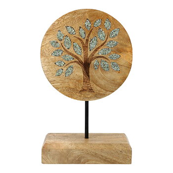 Deco Tree of Life-mangoträd med grön aventurin