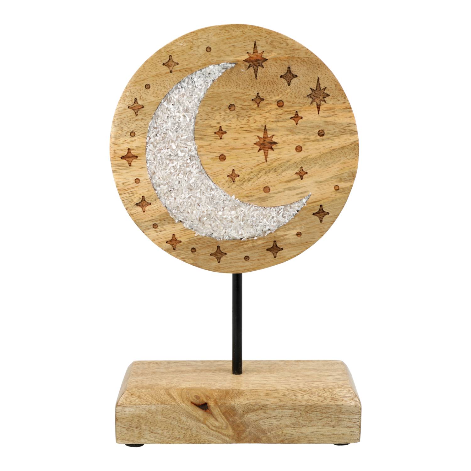 Deco Crescent moon - mangoträd med selenit