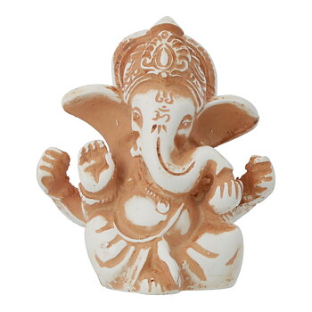 Ganesha elfenbensfärgad